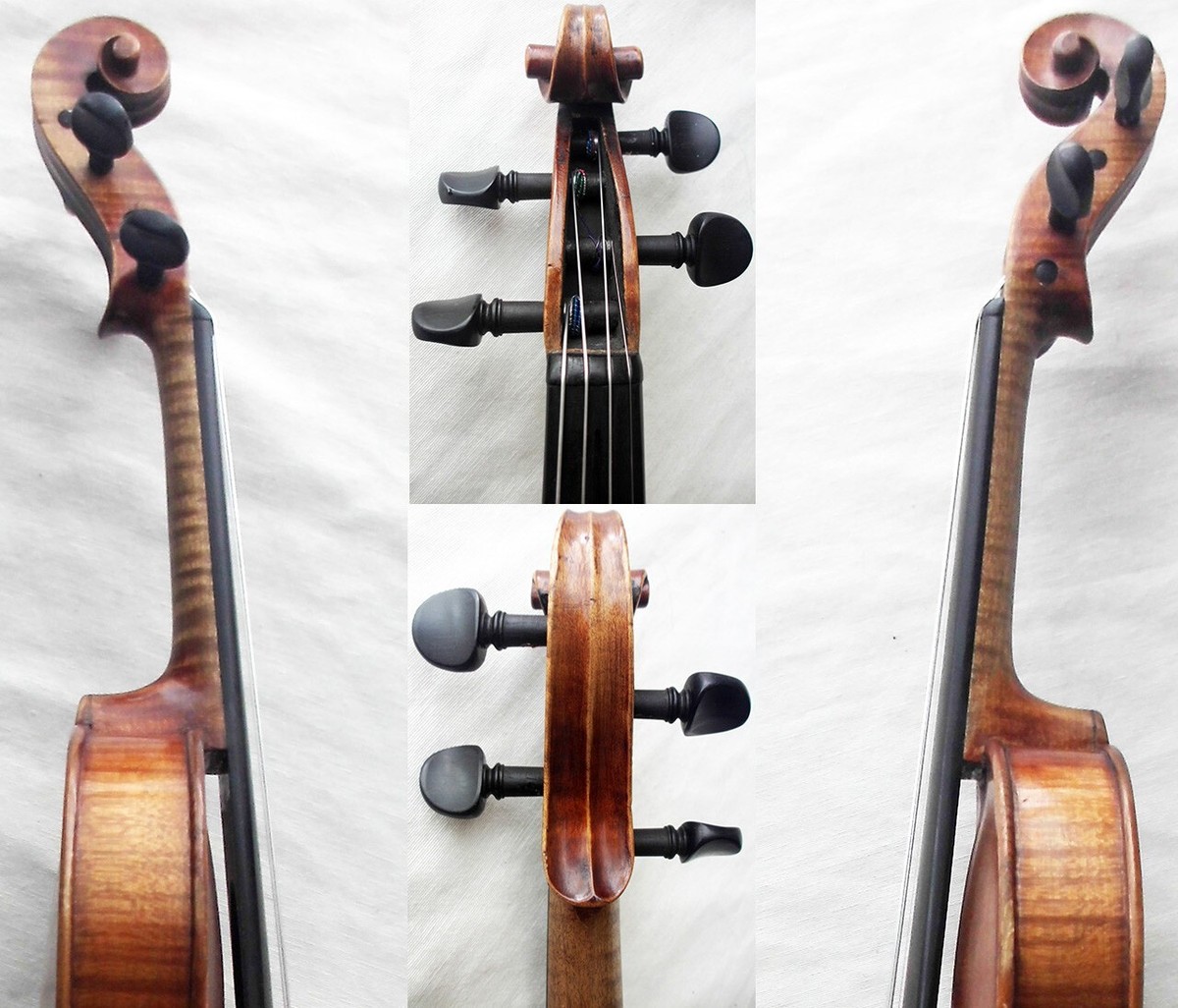 BEAUTIFUL RARE OLD GERMAN DA SALO VIOLIN ANTIQUE - VIDEO