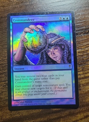 FOIL Commandeer MTG Magic the Gathering Coldsnap English | eBay