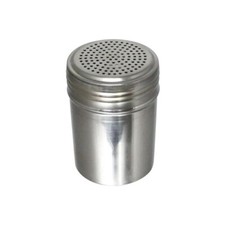 Stainless Steel Canister Sprinkle for Sugar Dredger, Salt, Pepper, Spice Shaker