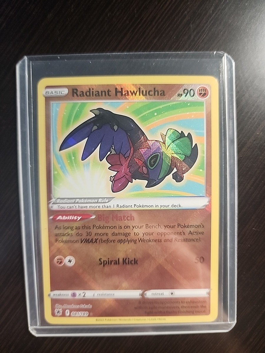 radiant hawlucha pokemon card value Radiant Hawlucha #81 Prices | Pokemon Astral Radiance