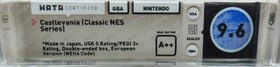 Game Boy Advance *Castlevania NES Classics* Sealed WATA 9.6 A++ no VGA Red Strip