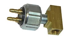 Ford Low Pressure Brake Light Switch & 3/16 Brass Tee 3/8-24 threads