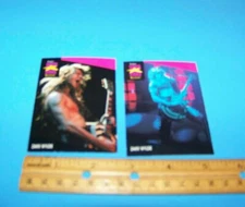 Zakk Wylde  Collectible Photo Cards  -  Super Stars Musicards  Vintage 1991