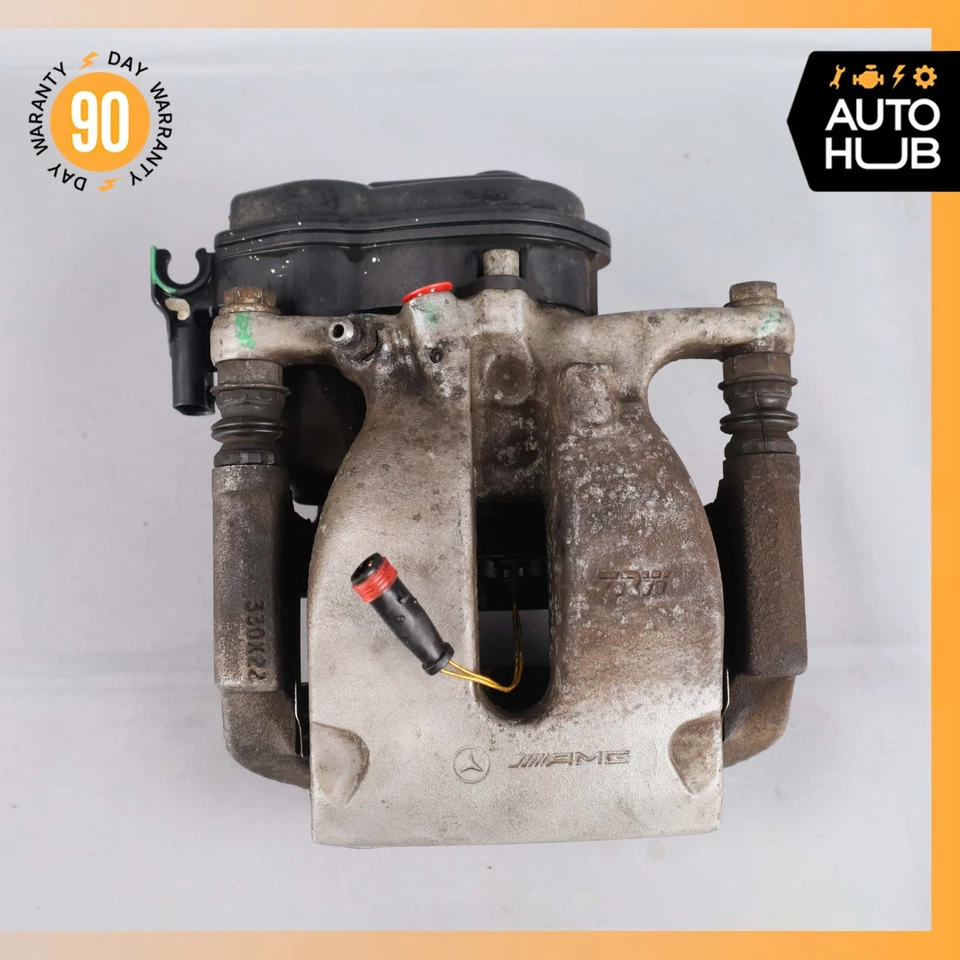 Pinza de freno trasera derecha Mercedes W166 ML550 GLS550 con actuador OEM Foto 4 de 4