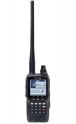 Yaesu FTA-450L Air Band VHF Aviation Transceiver, Open Box - Bild 1 von 4