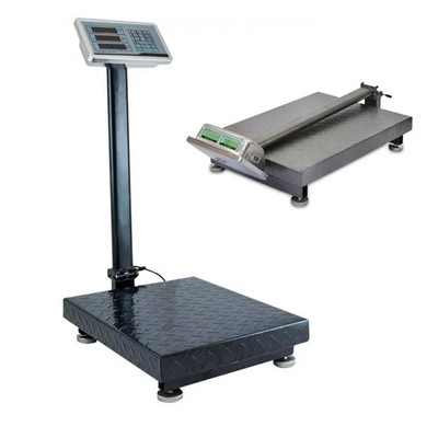 PROFESSIONELLE ELEKTRONISCHE DIGITALE WAAGE 300 KG MIT INDUSTRIEANZEIGE