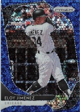 2020 Panini Prizm - Tier II Eloy Jimenez #160 Quick Pitch Blue Donuts/199