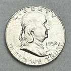 1952 D FRANKLIN HALF DOLLAR BU (90% SILVER)