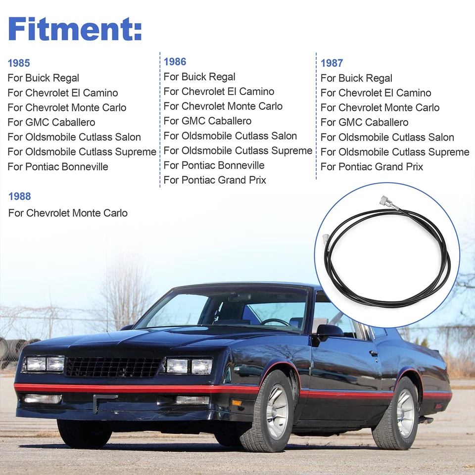 Speedometer Cable 88959481 For 1985-1988 Chevrolet, Buick, Pontiac, Oldsmobile - Image 3 of 4