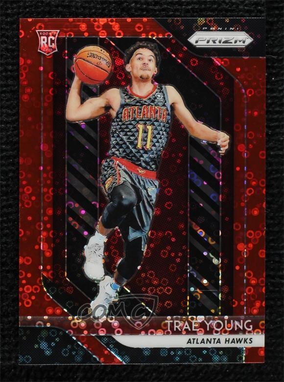 2018-19 Panini Prizm Fast Break Red Prizm /125 Trae Young #78 Rookie RC