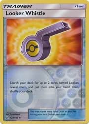 Looker Whistle 127/156 Ultra Prism Reverse Holo Uncommon