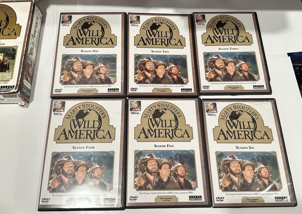 Marty Stouffer's Wild America: Seasons 1-6 [DVD] **box damage