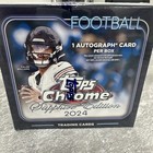 2024 TOPPS CHROME SAPPHIRE EDITION FOOTBALL HOBBY BOX — photo 1