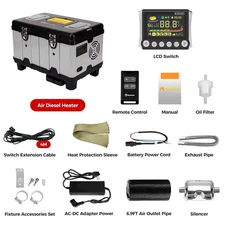 Heater 12V/24V/220V Toolbox  Air Heater with Adaptive Plateau Mode Parking