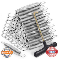 72x Trampoline Springs 5.5 Inch w/ T-Hook Heavy Duty Galvanized Steel Replacemen