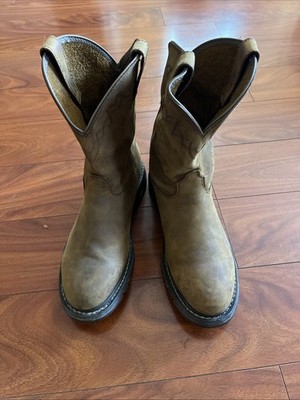 Rocky Original Ride Branson 9.5M Waterproof Work  Brown Work Safety Shoe READ