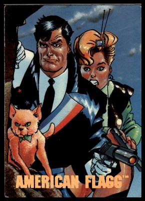 1993 Dynamic The Creator's Universe #002 American Flagg - Howard Chaykin