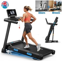 MERACH T12 Foldable Incline Treadmill Home Gym Folding Treadmill Running Machine