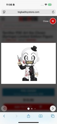 Terrifier PIX Art The Clown Syringe Limited Edition
