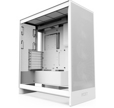 NZXT H7 Flow RGB – Boîtier PC ATX moyen tour & ventilateurs RGB – Blanc