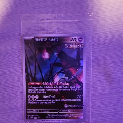 Pokemon TCG Flutter Mane SVP 097 Holo Promo Psychic Basic 90 HP English 2024