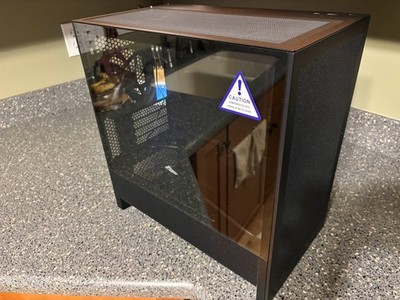 NZXT - H3 Flow Micro-ATX High-Airflow PC Case - Black