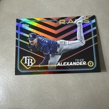 TYLER ALEXANDER TOPPS UPDATE HALLOWEEN HOLIDAY FOIL PARALLEL RAYS #US235 2024 24