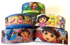 7/8 -1 DORA the Explorer Friends Grosgrain Ribbon BY THE YARD 36"