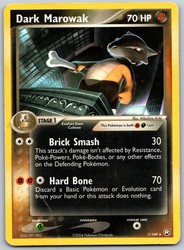 Dark Marowak (EX Team Rocket Returns 7/109) - Holo Rare