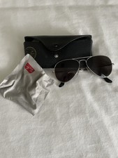 Ray-Ban Kids Boy Girl Silver Classic Pilot Aviator Sunglasses