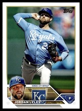 Jordan Lyles 2023 Topps Update #US190 Kansas City Royals 28586 Baseball Card