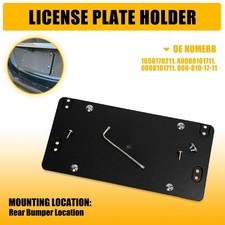 Rear License Plate Bracket Fit MERCEDES-BENZ GL-Class ML-Class SL-Class V-Class