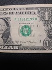 TRINARY 11912199 2017A $1 Dollar Bill Fancy Serial Number From Dallas — photo 1