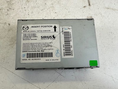 Mazda MazdaSpeed 3 Sirius Satellite Radio Module BL 10-13 OEM GS3M 66 DR0