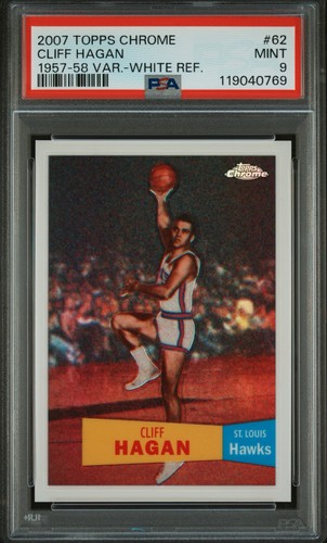 Cliff Hagan [1957] #62 2007 Topps Chrome card
