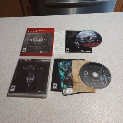 The Elder Scrolls V: Skyrim Legendary Edition Greatest Hits PS3 w/ map & manuals