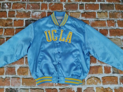 *SWINGSTER USA UCLA ATHLETICS BRUINS VINTAGE BASEBALL JACKE*AQUA*GR L XL*TIP TOP