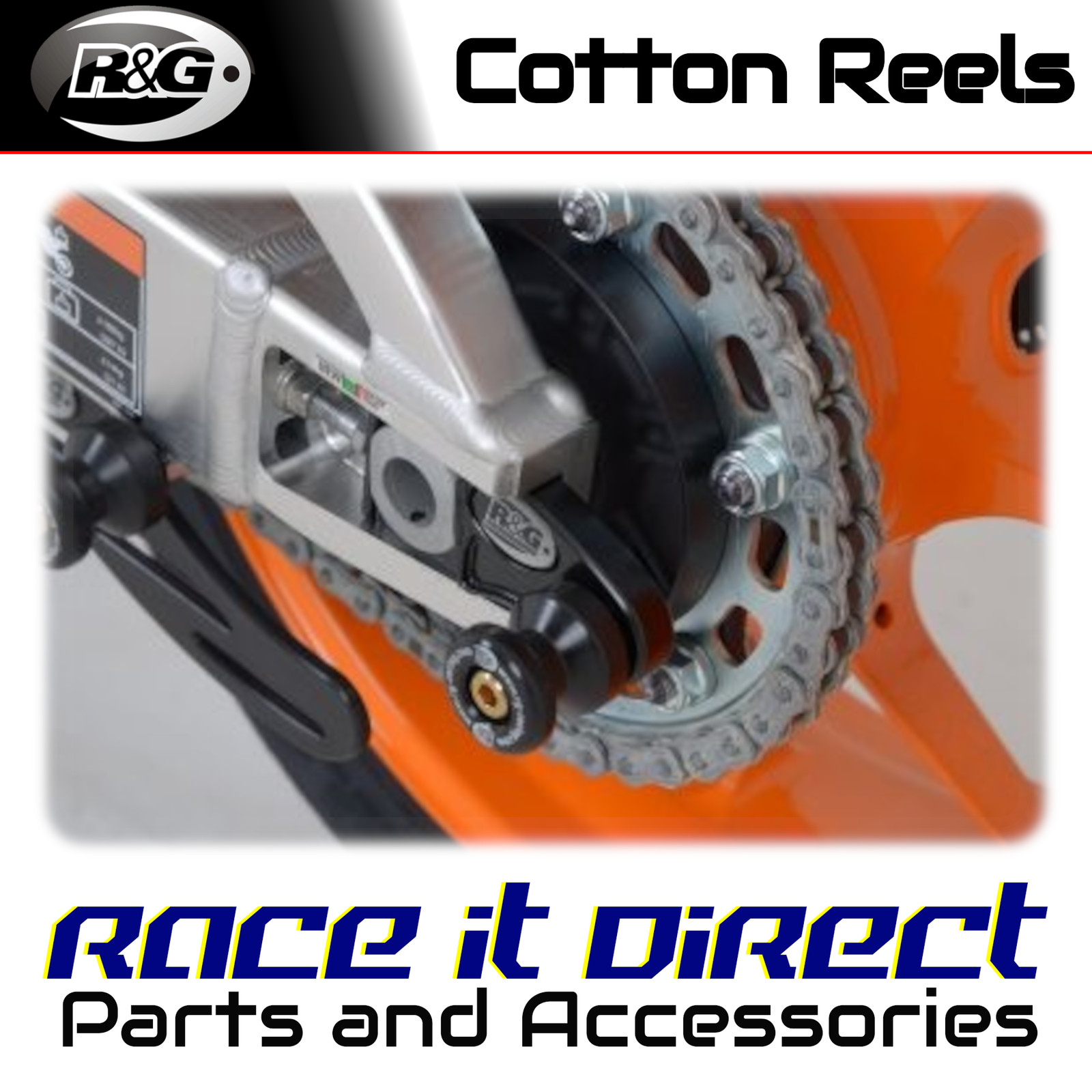 Cotton Reels for Honda CBR1000RR Fireblade 2008-2016 R&G