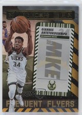 2021 Panini NBA Hoops Frequent Flyers Holo Winter Giannis Antetokounmpo #2 0t30