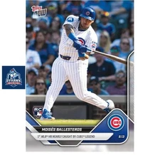 2025 Topps Now #703 Moises Ballesteros 1st MLB HR Moisés Chicago Cubs *Presale*
