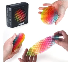 Morf Fidget Worm Toy Blue - Quiet Sensory Desk Fidget for Kids & Adults