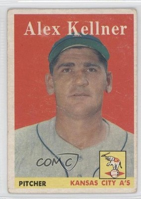 1958 Topps Alex Kellner #3 g0n