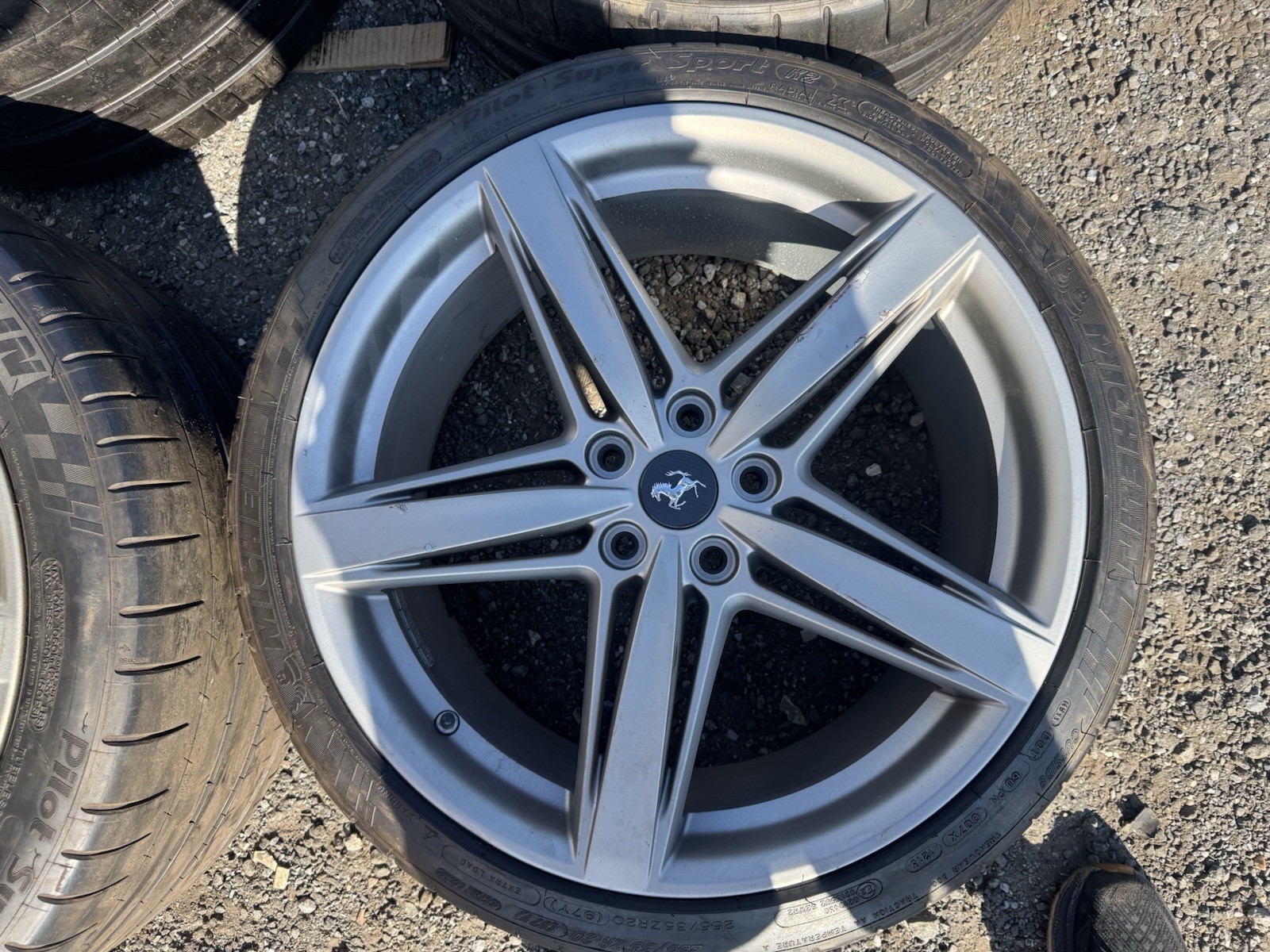 Oem Ferrari F12 Wheels and Tires Set