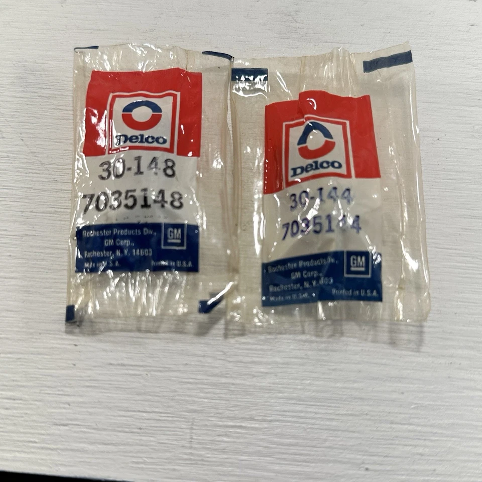 Lot Of 8 New Mixed OEM GM PONTIAC BUICK OLDS Rochester Carb Needle Seat 30-140 - Image 4 of 4