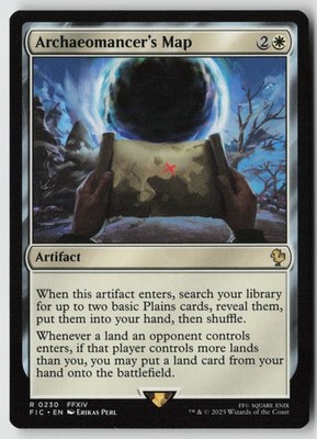 Archaeomancer's Map 230 Commander: FINAL FANTASY Magic: The Gathering NM