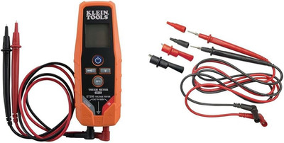 ET250 Voltage Meter Kit with Replacement Leads & Right Angle Clips