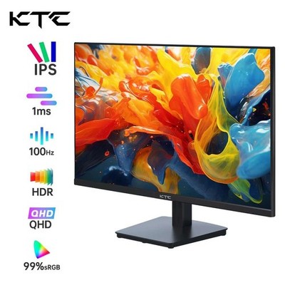 KTC H27T27 27-Zoll Gaming Monitor,2560x1440,100Hz,HDR10 Gaming PC,1ms Monitore