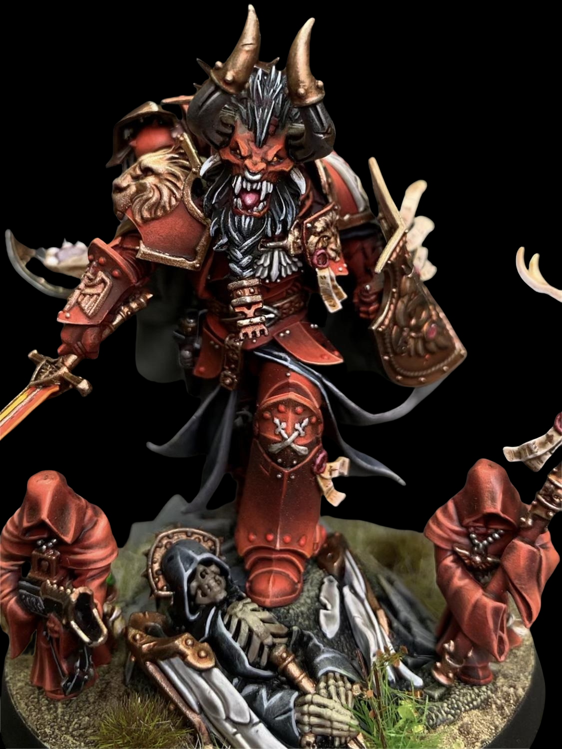 Dark Angels Lion El’Jonson Space Marines Warhammer 40K Pro Painted Army