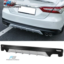 Fits 18-24 Toyota Camry PP Rear Bumper Lip Diffuser Spoiler