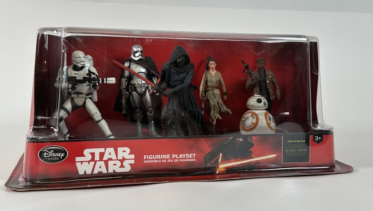 Star Wars Disney Store The Force Awakens Figurine Playset | eBay UK